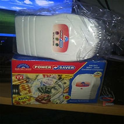 Cpixen Plastic 40% Maxx Energy 2 in 1 Power Saver Cum Line Tester (White, 8494)