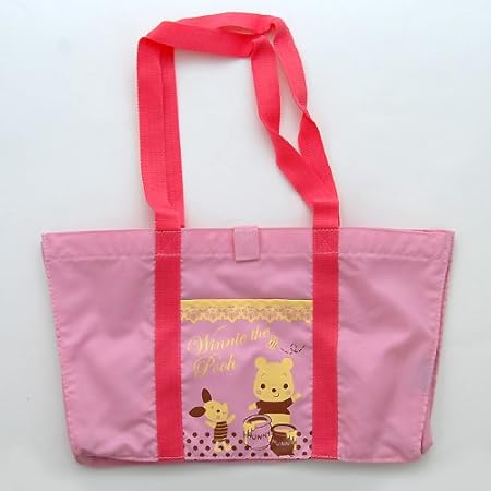 Amazon スーパーレジカゴバッグ ピンク くまのプーさん ディズニー バッグ 財布 おもちゃ