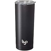 BYO by BUILT 20 Ounce Double Wall Stainless Steel Tumbler Black 5237927