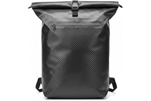 GEARFLAG 20L Waterproof Bike Pannier Bag Backpack – 500D TPU Heavy Duty Rear Rack Bicycle Bag for Commuting & Touring – Expan