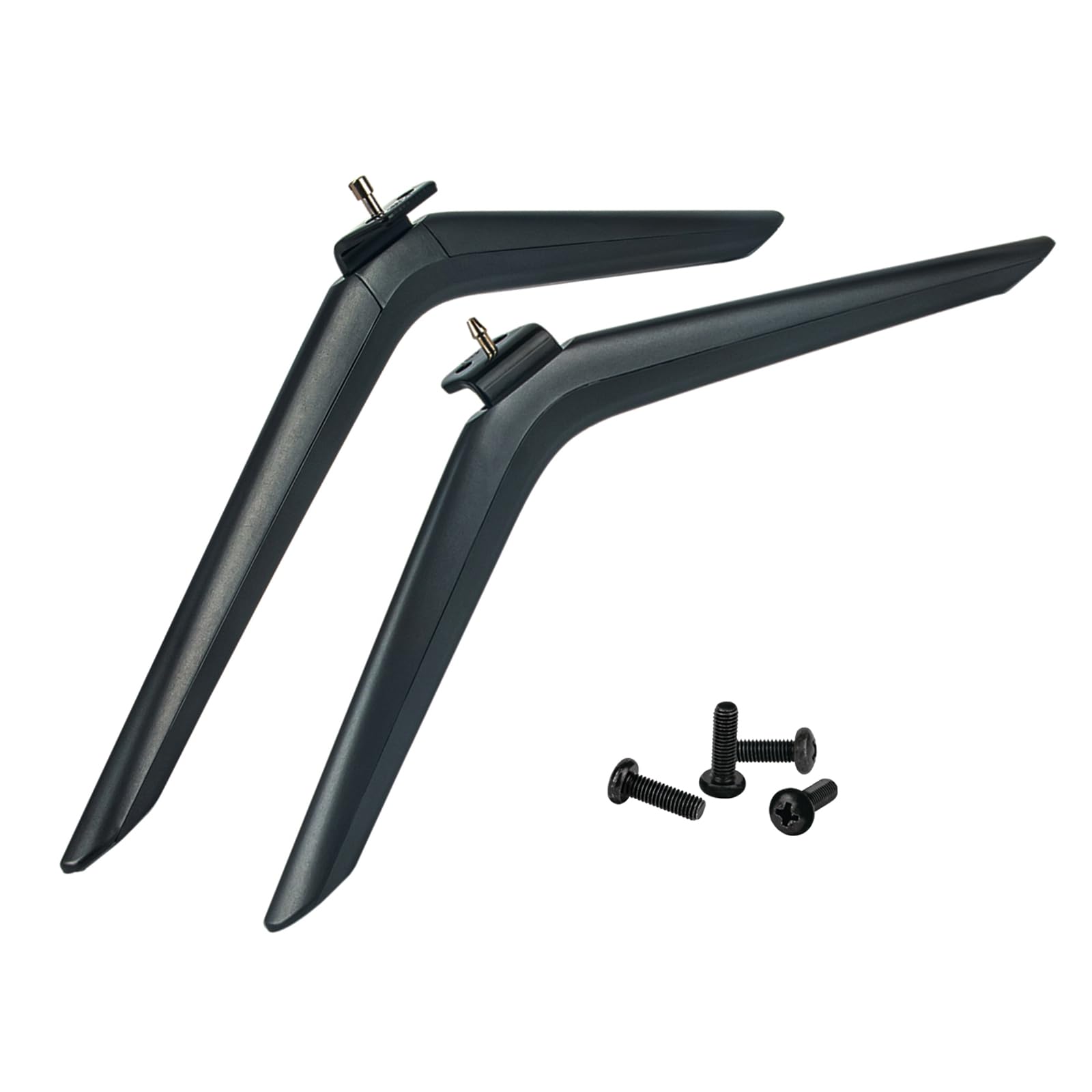 VINABTY Black TV Base Stand Fit for Hisense 4K UHD Android Smart TV (2021) 75A6H 65A6H 65A6HTUK 75A6HTUK 65A7100F 75A7100F 1852-L 1852-R