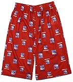 New York Rangers NHL Big Boys Printed Shorts - Red