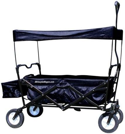 EasyGoWagon Folding/Collapsible Utility Wagon, Black by EasyGoWagon
