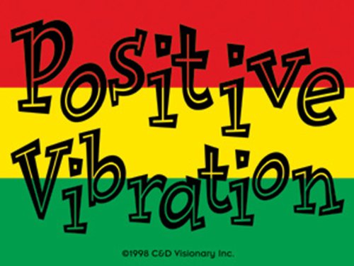 Licenses Products Positive Vibrations Sticker