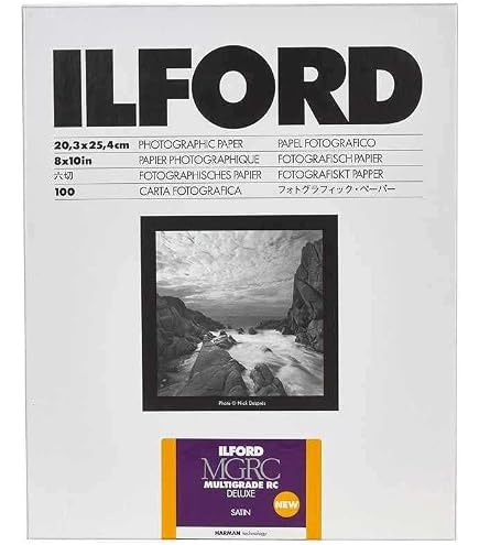 Amazon.com: Ilford Multigrade V RC Deluxe Glossy Surface Black