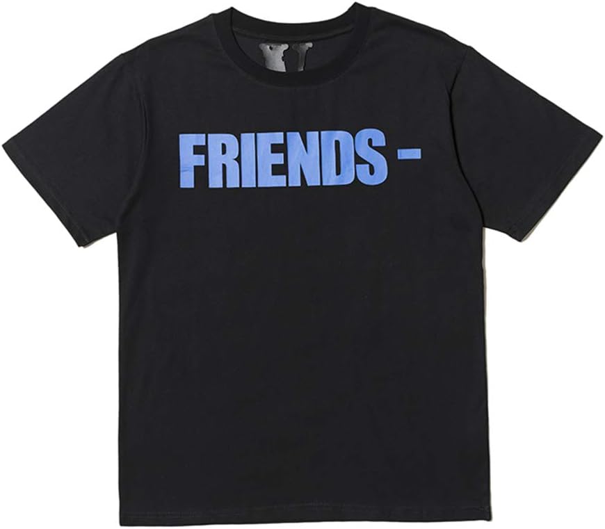 Otto Dobbin Men T-Shirt Big V Print Cotton Hip-Hop Summer Tee