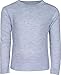 Snozu Boys 2-Pack Thermal Warm Underwear Top and Pant Set (Little Boys), Black/Heather Grey, Size 5/6'