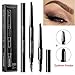 Eyebrow Makeup Kit, Staron 3 In 1 Waterproof Multifunctional Automatic Eyebrow Pencil + Powder + Eyebrow Brush Pigment Beauty Makeup Kit (D)