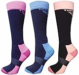 Tuffrider Winter Neon Socks