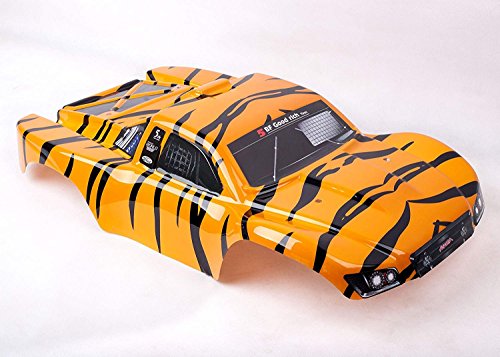SummitLink Compatible Custom Body Tiger Style Replacement for 1/10 Scale RC Car or Truck (Truck not Included) SS-TA-01