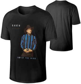 Amazon.com: Mens Garth Brooks T Shirt Mans Top Black: Clothing