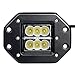 Kawell 2 Pack 18W Flood Off Road LED Pods Light 3x3 Dually Cree Jeep Lamps Dually D2 Pods for SUV Boat 4x4 Jeep Truck Bumper Offroad
