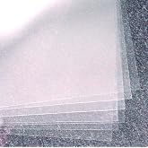 Plastic Suppliers 4 Mil Clear Acetate Sheets 16 Inch x 24 Inch, Pack of 10