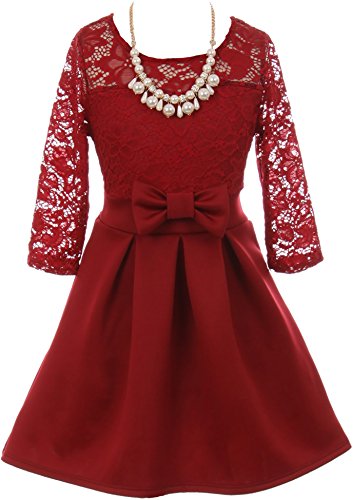 Flower girl dress long sleeve see through should and ar…