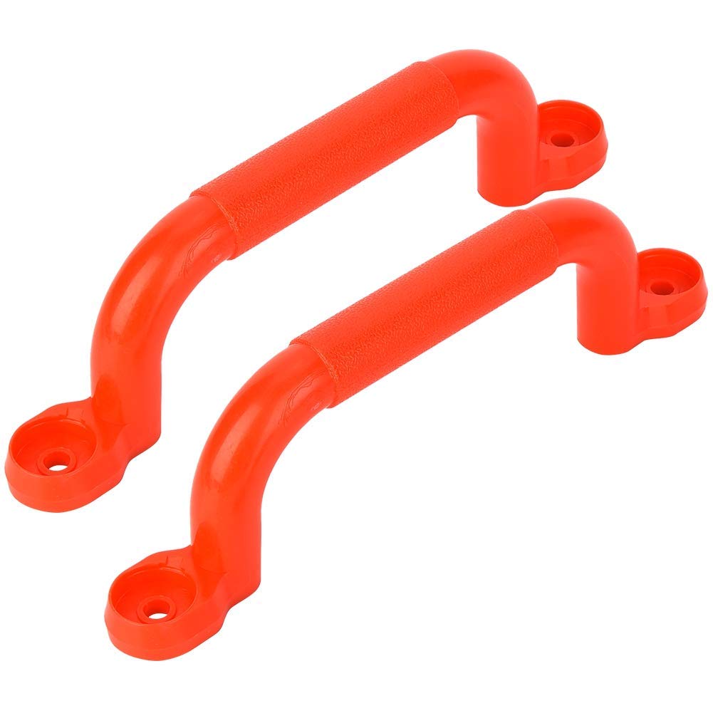 Dilwe Playground Safety Handle, Children Climbing Frame Grips Safety Non-slip Handle Swing Toy Accessories(Red) Children'S Sports Children'S Sports Equipment