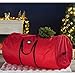 Premium Large Christmas Tree Storage Bag - Fits Up to 9ft. Tall Artificial Christmas Trees, Durable Handles, Sleek Dual Zipper & Card Slot - Xmas Bag Made of Tear Proof 600D Oxford - 5 Year Warranty