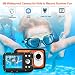 BYbrutek Digital Camera for Kids, 21MP FHD 1080P 5 Meter Waterproof Kids Underwater Camera, 2.8 Inch LCD, 8X Digital Zoom, Action Kids Camcorder with 1050MaH Rechargable Li-Ion Battery (Orange)thumb 2