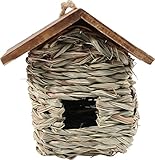 SONGBIRD ESSENTIALS SE935 Hanging Grass Roosting Pocket with Roof