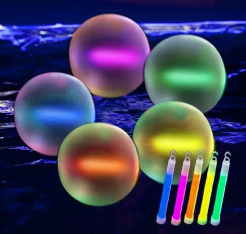glow beach balls