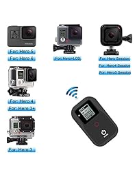 (2018 nuevo V2.0) para el control remoto WIFI de Gopro, impermeable inteligente para GoPro Hero 5 ...