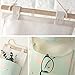 Over the Door Closet Organizer, Hanging Wall Storage Bags with 3 Pockets for Bedroom & Bathroom (Pink)