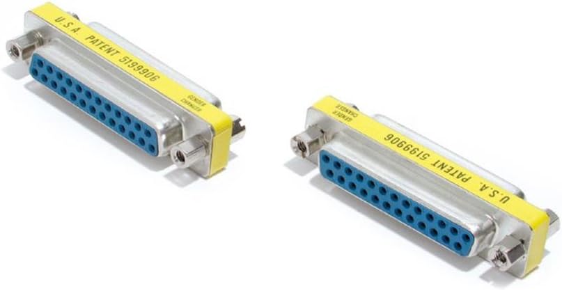 StarTech Slimline DB25F to DB25F Gender Changer GC25SF F/F