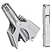 KEDSUM Professional Portable Manual Nose & Ear Hair Trimmer, No Batteries Required, Stainless Steel Nose Hair Remover for Men & Women,Come with a Fingernail Clipper