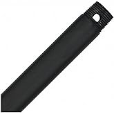 Accessory - Extension Stem-0.62 Inches Wide-6 Inch Down Rod Length-Textured Black Finish