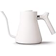 Fellow Stagg Stovetop Pour-Over Coffee and Tea Kettle - Gooseneck Teapot with Precision Pour Spout, Built-In Thermometer, Mat