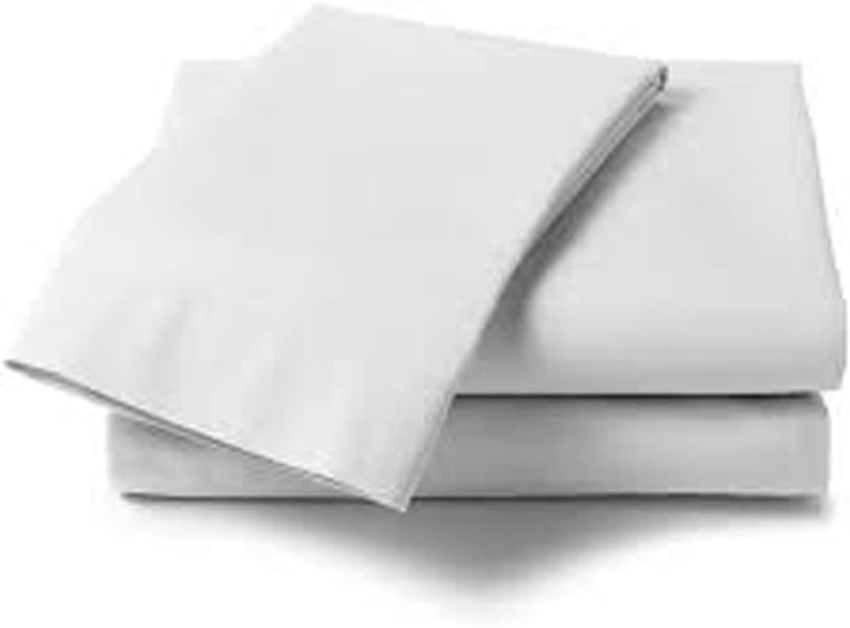 Pacific Linens Pack of 12 Fitted SheetsWhite, Queen (60