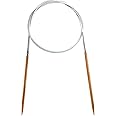 Weabetfu Bamboo Circular Knitting Needle,32-inch Length for Handmade Creative DIY and Any Weave Yarn Projects,US Size 5(3.75m