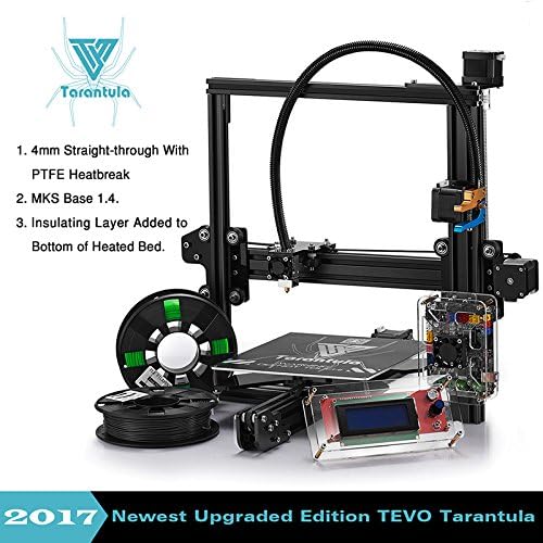 3D Printer Kits TEVO Tarantula I3 Aluminium Extrusion 3D Printer kit 3d printing 2 Rolls Filament 8GB SD card LCD As Gift Standard Edition