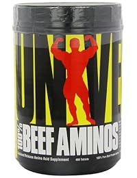 Universal Nutrition – 100% Beef Aminos liberación sostenida, U157, 1, 1