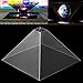 Hongfei Smartphone Hologram Projector, 3D Holographic Display Pyramid Projector Video For Mobile Smart Phone