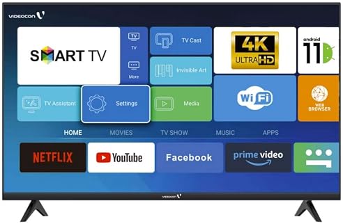 Smart TV 4K UHD Android 11 Google 