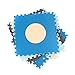 Tadpoles Baby Play Mat, Kid's Puzzle Exercise Play Mat – Soft EVA Foam Interlocking Floor Tiles, Cushioned Children's Play Mat, 16pc, Circles, Blue/Brown, 50x50