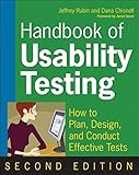Handbook of Usability Testing: How to Plan, Design, and Conduct Effective Tests cover