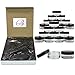 Beauticom 5G/5ML Round Clear Jars with Black Lids for Makeup, Lotion, Creams, Eyeshadow, Cosmetic Product Samples (Quantity: 100pcs)