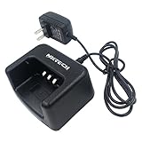 NKTECH Battery Charger Dock and AC Adapter For TYT Tytera MD-380 NKTECH MD-380U MD-380V Digital Mobile Radio DMR Two Way Radio Walkie Talkie