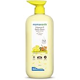 MAMAEARTH Vitamin C Daily Glow Body Lotion with Honey for Hydrated & Radiant Skin | Lightweight, Non-Sticky Moisturizer for All Skin Types – 13.52 fl oz (400 ml)