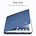 ESR Urban Series Premium Folio Case for iPad 2/3/4, Book Cover Design, Multi-Angle Viewing Stand, Smart Cover Auto Sleep/Wake Function for iPad 2/ iPad 3/ iPad 4(De Nimes)