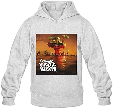 Men's Cool Gorillaz Demon Days Element Printed Fashion Pullover Hoodies Sweatshirt