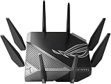 ASUS ROG Rapture GT-AXE11000 WiFi 6E Tri-Band Router 2.5G WAN 11000 Mbps view 6