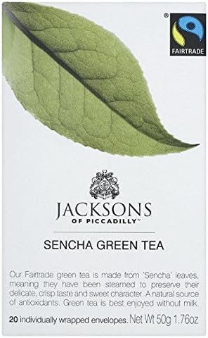 Jacksons of Piccadilly Sencha Green Tea - 20 per pack