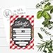 Hadley Designs 50 BBQ Party Invitations for Kids & Adults, Backyard and Pool Party Invitation, Ideal for Birthday, Housewarming, Beach, and Summer Parties