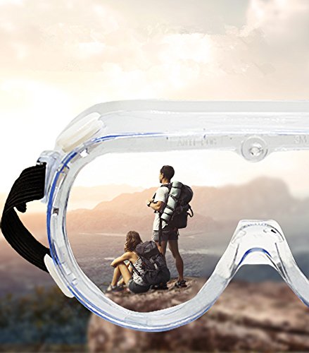 Carejoy Anti-Impact and Anti chemical splash Goggle,Safety Goggle Over Glasses with Anti-Fog Lens,Chemical Splash Goggle