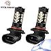 YITAMOTOR 2 X High Power 80W H10 Led Fog Light Driving Bulbs 7000K Xenon White 9145 LED US