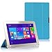 IVSO Toshiba Encore 2 WT10-A32 / A64 10.0-Inch windows 8.1 tablet ultra-thin Smart Cover Case, Only fit Toshiba Encore 2 10-inch Tablet (Blue)