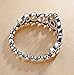 Allencoco 925 Sterling Silver Crown Shape Cubic Zirconia Bead Stackable My Princess Tiara Rings Size 5