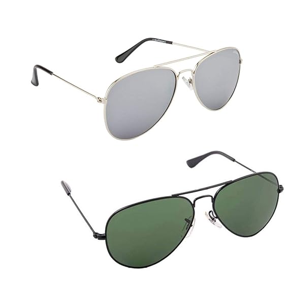 womens silver mirrored aviator sunglasses